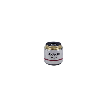 4X Infinity Achromatic Objective, SKU BM02523211, three quarter front view