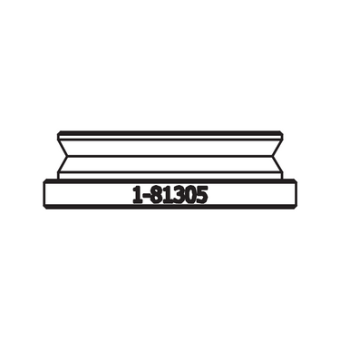 M26x1/36″ Objective Convertible Adapter, SKU Navitar-1-81305, three quarter front view