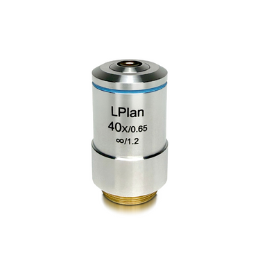 40X Infinity-Corrected Long Working Distance Plan Achromatic Microscope Objective Lens Working Distance 3.71mm