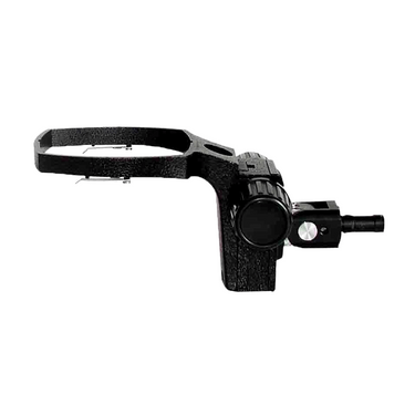 B&L E-Arm, Microscope Coarse Focus Block, 5/8' Mounting Pin, SKU SA02021116, three quarter front view