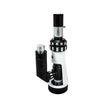 100X/400X LED Reflection Light 100X/400X Portable Microscope, SKU PM02010031, three quarter front view