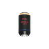 40X Infinity-Corrected Achromatic POL Polarizing Microscope Objective Lens 20.3mm, 4/5in. with Black Finish, SKU PL03023512, three quarter front view