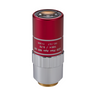 Objective Working Distance 9.87mm 100X LCD Infinity High Resolution Long Working Distance Plan Apochromatic NIR Objective, SKU Mitutoyo-378-870-15, three quarter front view