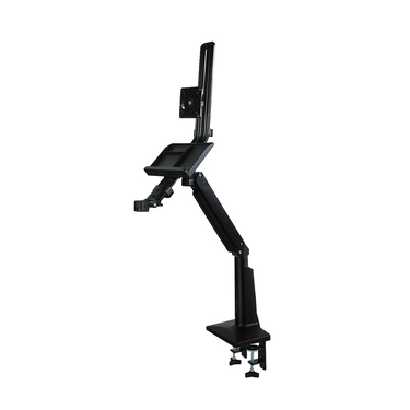 Microscope and Monitor Arm, Clamp Stand, SKU ST02071802, three quarter front view
