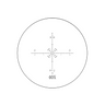 Multiple Scale Reticle ( Dia. 20mm), SKU RT20122122, three quarter front view