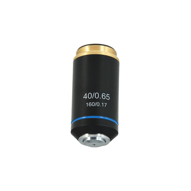 Objective Working Distance 0.48mm 40X Achromatic Objective, SKU BM05063511, three quarter front view