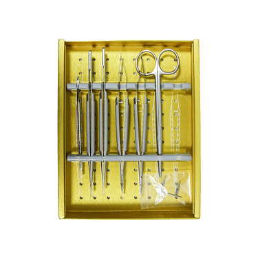 Hand Surgical Instrument kit, SKU MA02181101, three quarter front view
