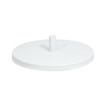 Weighted Table Base for Working Lamp - 1/2 inch (13mm) Diameter, SKU MG16310102, three quarter front view