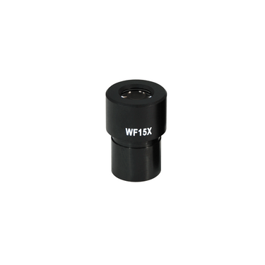 WF 15X Widefield Microscope Eyepiece, 23.2mm, FOV 15mm (One), SKU BM05032412, three quarter front view