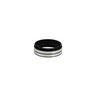 Metal Ring Light Adapter for Bausch & Lomb Microscopes, M38x0.75mm (No Cover Glass), SKU SZ04064911, three quarter front view