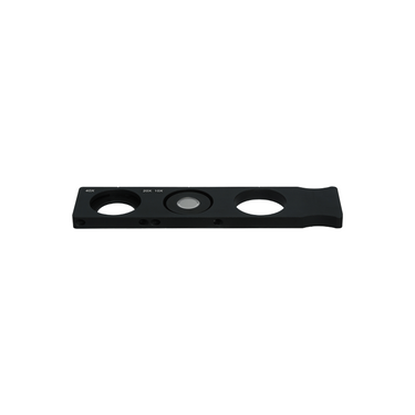 10X 20X Microscope Phase Slider 3 Position, SKU PH03036121, three quarter front view
