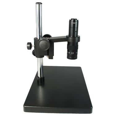 0.35X-2.25X Industrial Inspection Video Zoom Microscope, Post Stand 280mm