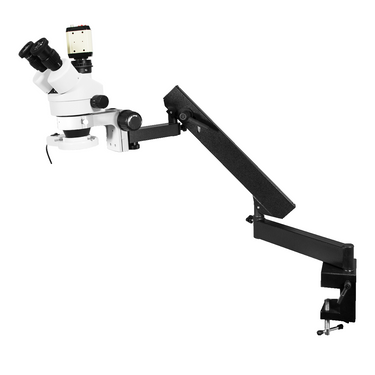 2.0 Megapixels 7-45X CMOS LED Light Flexible Arm Trinocular Zoom Stereo Microscope SZ02010632