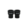 WF 10X Widefield Focusable Plan Microscope Eyepieces, High Eyepoint, 30mm, FOV 24mm, Adjustable Diopter (Pair), SKU PZ04013221, three quarter front view