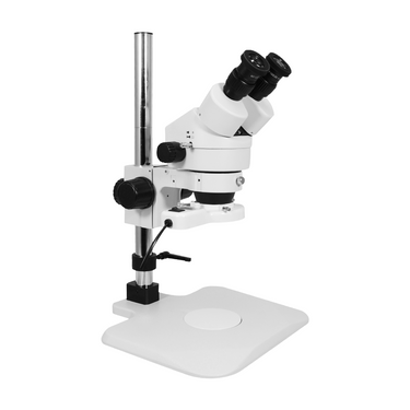 7-45X Post Stand Fluorescence Light Binocular Zoom Stereo Microscope SZ02010222