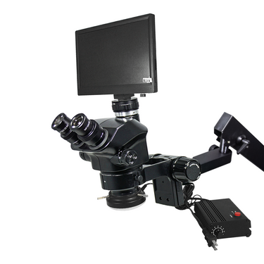 2.0 Megapixels 7-50X CMOS LED Light Flexible Arm ESD Safe ESD Trinocular Zoom Stereo Microscope SZ02090657