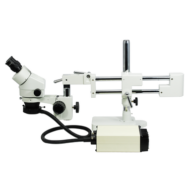 7-45X LED Light Dual Arm Stand Binocular Zoom Stereo Microscope SZ02010524