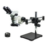 3.35-45X LED Light Dual Arm Stand Binocular Zoom Stereo Microscope, SKU SZ02060526, three quarter front view
