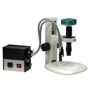 0.35-2.25X 2.0 Megapixels CMOS Track Stand UV FREE LED Light Video Zoom Microscope MZ02210013