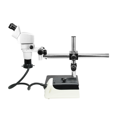 8-80X Halogen Light Boom Stand Binocular Parallel Zoom Stereo Microscope PZ02040449