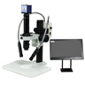 0.7-4.5X 2.0 Megapixels CMOS LED Light Track Stand Video Zoom Microscope, SKU MZ02120203, three quarter front view