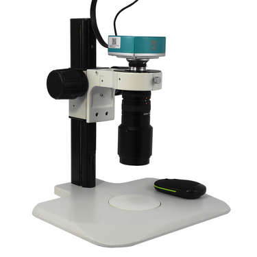 6X Industrial Inspection Video Zoom Microscope, Track Stand + HDMI Camera