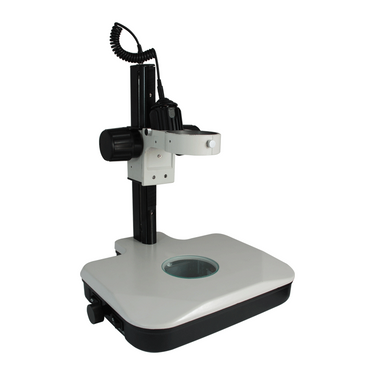 Microscope Track Stand, 85mm Coarse Focus Rack, Top and Bottom Halogen Light