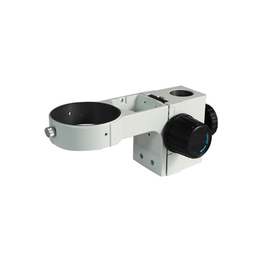 83mm E-Arm, Microscope Coarse Focus Block, 32mm Post Hole, SKU SA02041103, three quarter front view