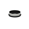 Metal Ring Light Adapter for Stereo Microscopes, 55mm Thread (No Cover Glass), SKU SZ02044911, three quarter front view