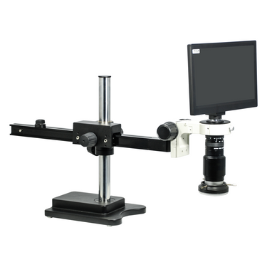 1-6X 2.0 Megapixels CMOS LED Light Ball Bearing Boom Stand Video Zoom Microscope MZ02110454