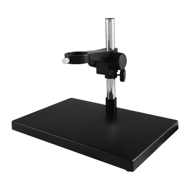 Microscope Post Stand, 48mm Coarse Focus Rack, SKU ST07011901, three quarter front view