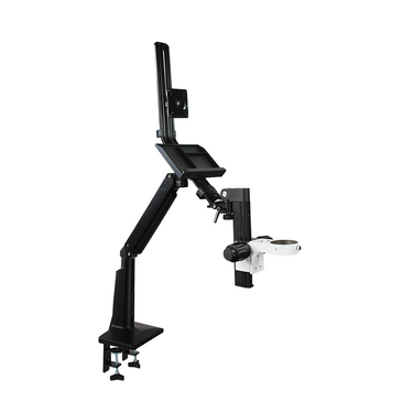 Microscope and Monitor Arm, Clamp Stand, 76mm Focus Rack