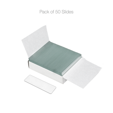 50 Microscope Slides, Glass, Blank