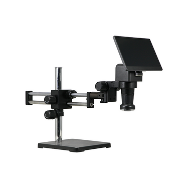 4K Digital Inspection Microscope, Dual Arm Boom Stand, 11.6” HDMI/USB