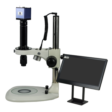 0.58-7X 2.0 Megapixels CMOS Post Stand LED Dual Illuminated Light  Video Zoom Microscope MZ02130113