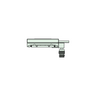 110x70mm XY Stage Travel Distance 50x50mm Stage Platform Dimensions 180x152mm XY Mechanical Stage, SKU Mitutoyo-378-020, three quarter front view