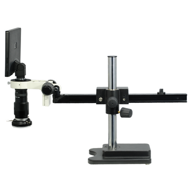 1-6X 2.0 Megapixels CMOS LED Light Ball Bearing Boom Stand Video Zoom Microscope MZ02110454
