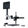 0.7-4.5X 2.0 Megapixels CMOS LED Light Ball Bearing Boom Stand Video Zoom Microscope, SKU MZ02120307, three quarter front view