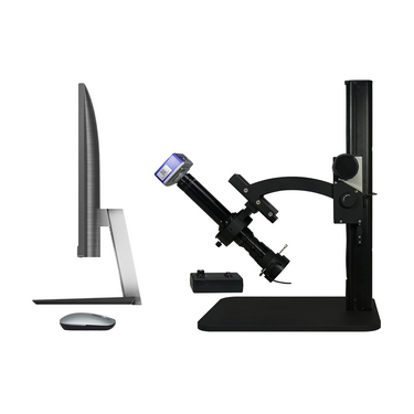 0.29-7X 8 Megapixels CMOS LED Light Curved Arm Stand Video Zoom Microscope MZ02130042