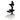 Microscope Track Stand, 39mm Coarse Focus Rack, Fine Focus XY Stage, LED Light Base, SKU ST02112021, three quarter front view