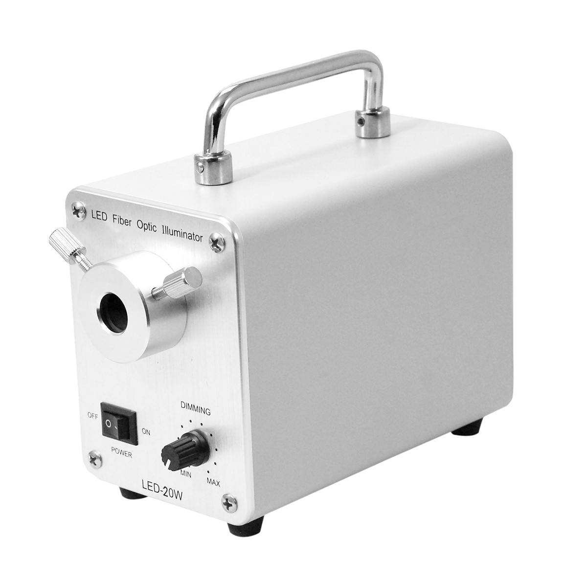 Light Source Box 20W LED Fiber Optic Illuminator Microscope Light Source Box, 3000000 L ...