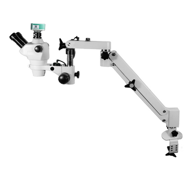 2.0 Megapixels 4-50X CMOS Pneumatic Arm Trinocular Zoom Stereo Microscope SZ02030754