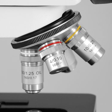 4X Achromatic Microscope Objective Lens Working Distance 18mm