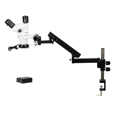 6.7-45X LED Light Flexible Arm Trinocular Zoom Stereo Microscope SZ02060732