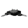 XY Mechanical Measurement Stage for Microscopes + Digital Micrometer Head, SKU MS05811202, three quarter front view