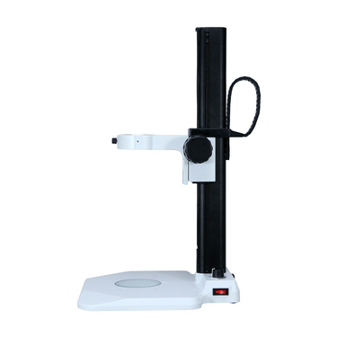 Microscope Track Stand, 85mm Coarse Focus Rack, LED Bottom Light Base (Dimmable)