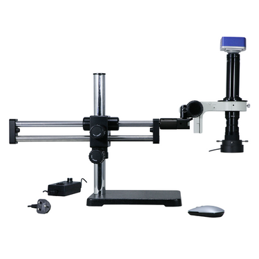 0.58-7X 8 Megapixels CMOS LED Light Dual Arm Stand Video Zoom Microscope MZ02130507