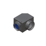 1X 90° Objective Angle Converter, SKU Navitar-1-62866, three quarter front view