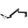 6.5-45X Flexible Arm Binocular Zoom Stereo Microscope, SKU SZ02020662, three quarter front view