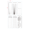 120mm/480 Div Comparison Test Gauge (Kit), SKU RT02420506, three quarter front view